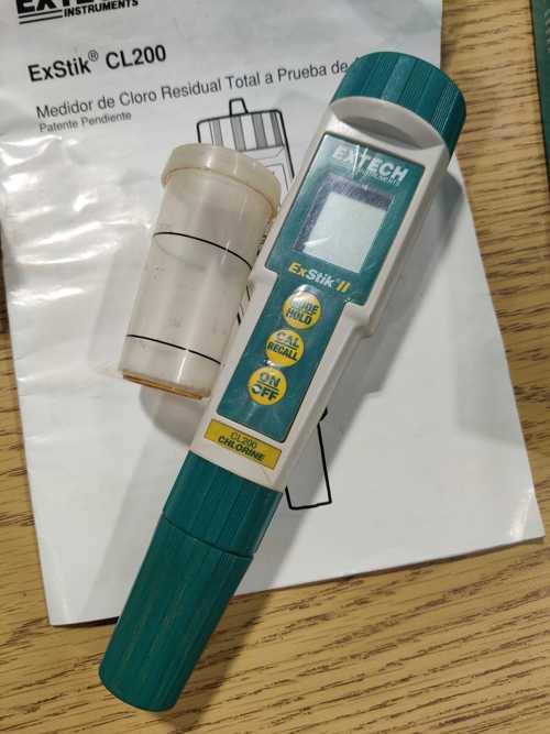 ExTech Model ExStick CL200 Chlorine Meter — photo 1