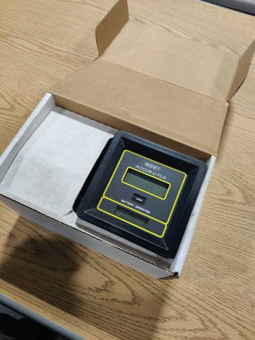 Signet Model MK586 Accum-u-Flo Flowmeter  — photo 1