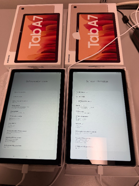 SAMSUNG GALAXY TAB A7 — photo 1