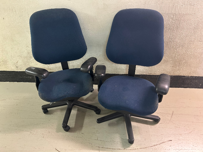 Blue Task Chairs — photo 1
