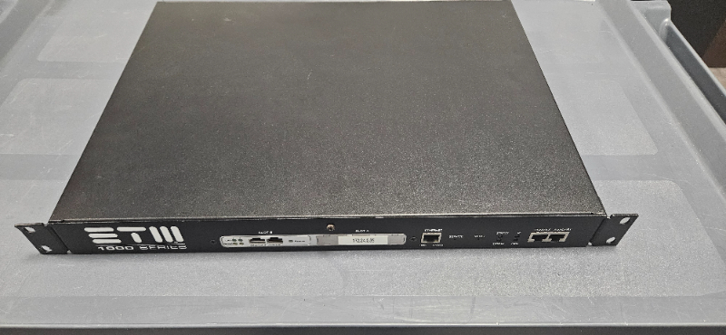 SECURE LOGIX ETM 1024 COMMUNICATIONS APPLIANCE