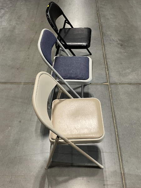 Padded Folding Chairs