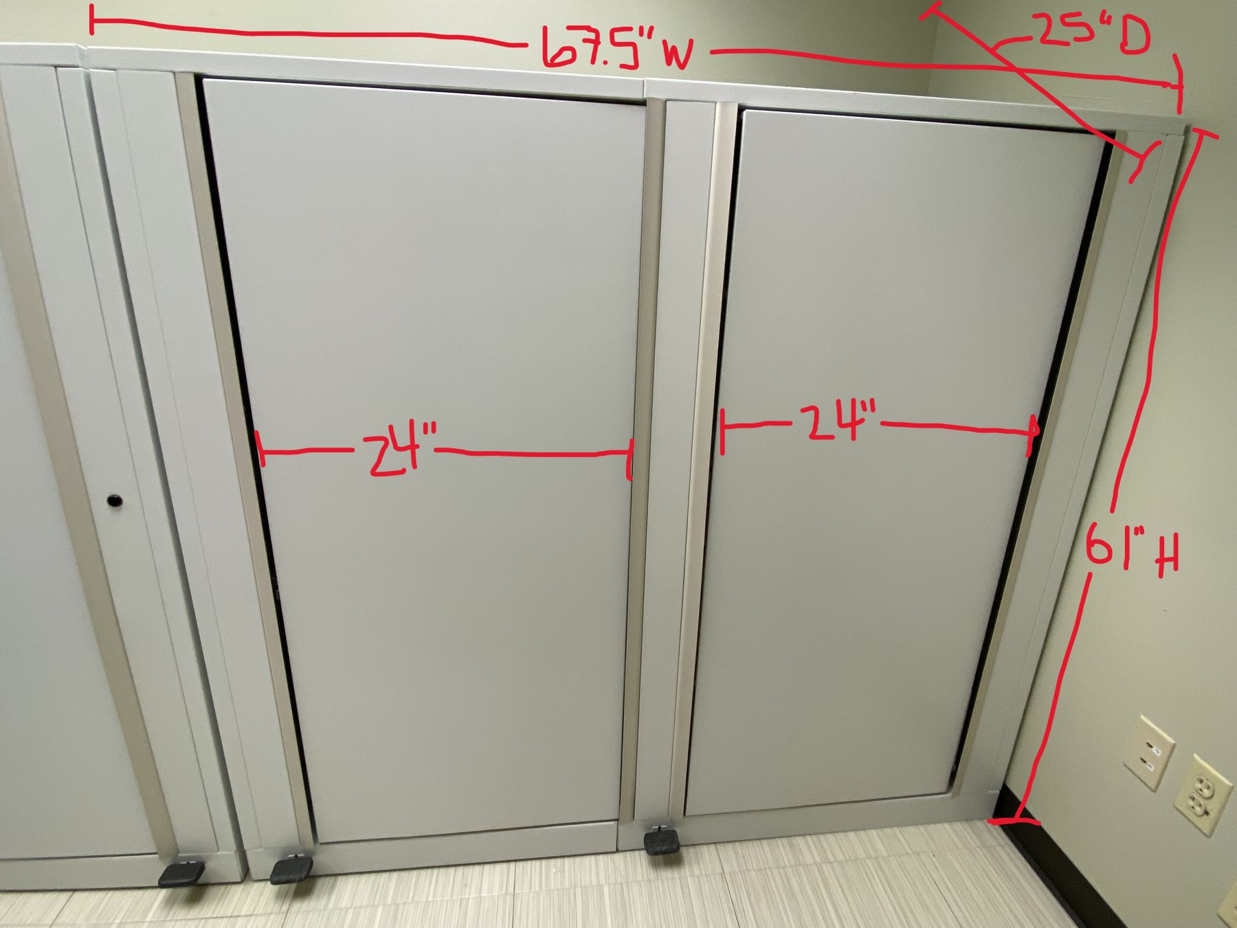 Rotary File Cabinets, Qty 2 — photo 1