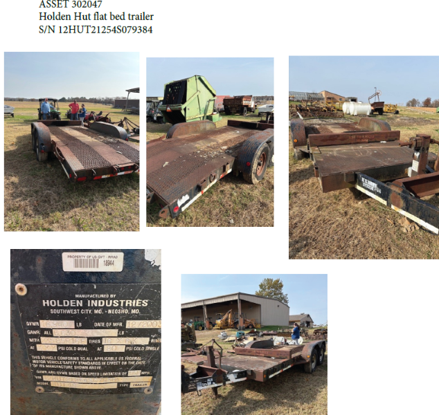 Holden HUT flatbed trailer — photo 1