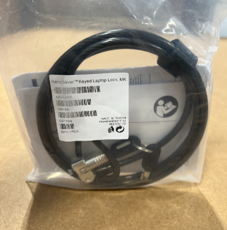 LAPTOP CABLE LOCKS