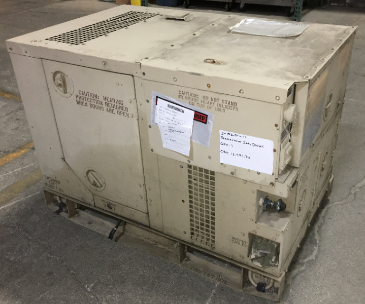 Generator Set, Diesel Engine