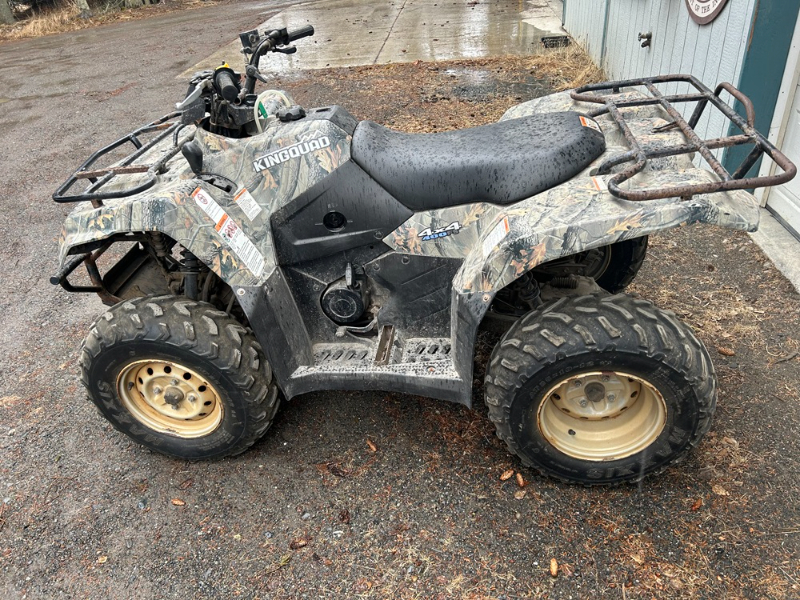 Scrapped Polaris/Suzuki ATV (1 LOT)