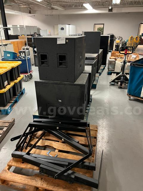 8 Large Speakers