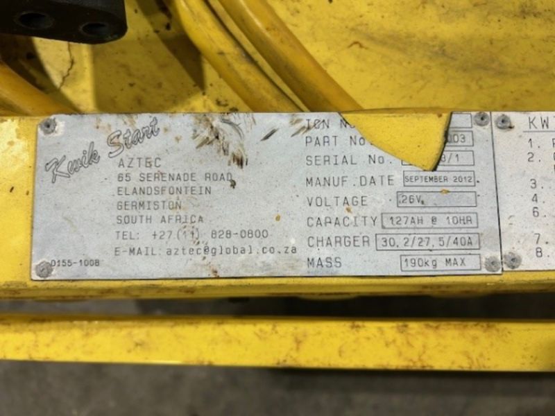 (1) LOT OF VARIOUS AIRCRAFT GROUND SERVICING EQUIPMENT