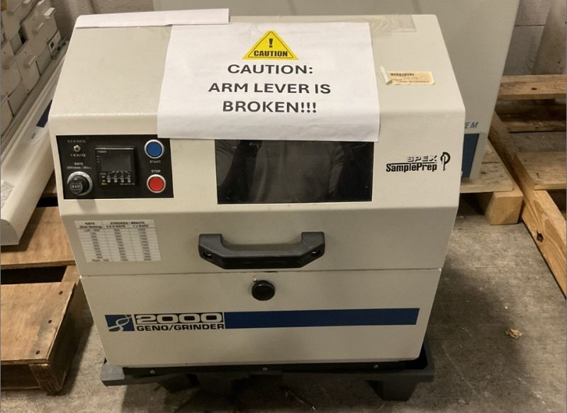 SPEX Sample Prep Grinder