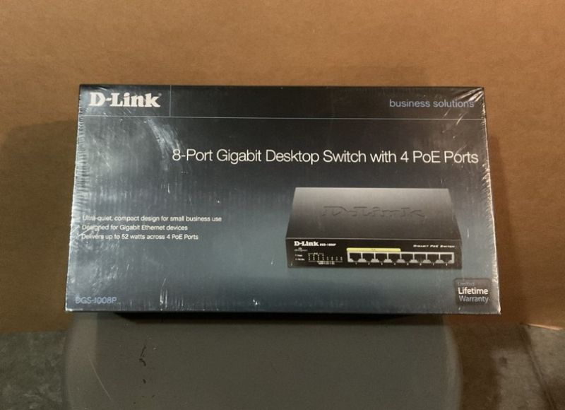 8 Port Gigabit Desktop Switch