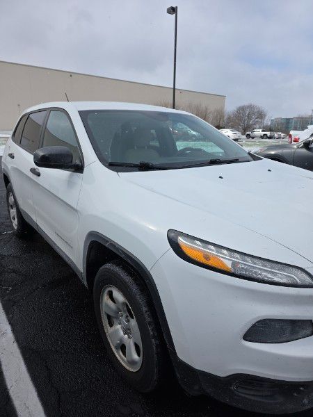 2016 JEEP CHEROKEE 4X4 4 DOOR SUV (WHITE)