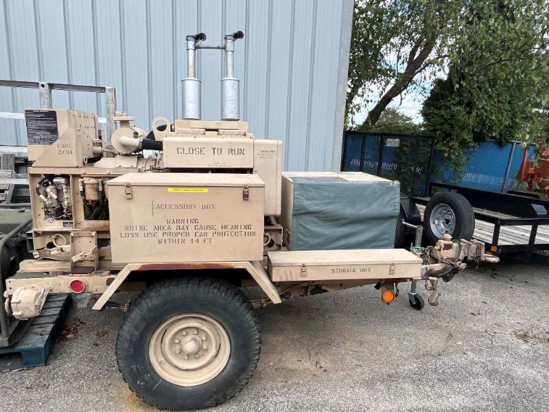 TRAILER MOUNTED 10KW GENERATOR