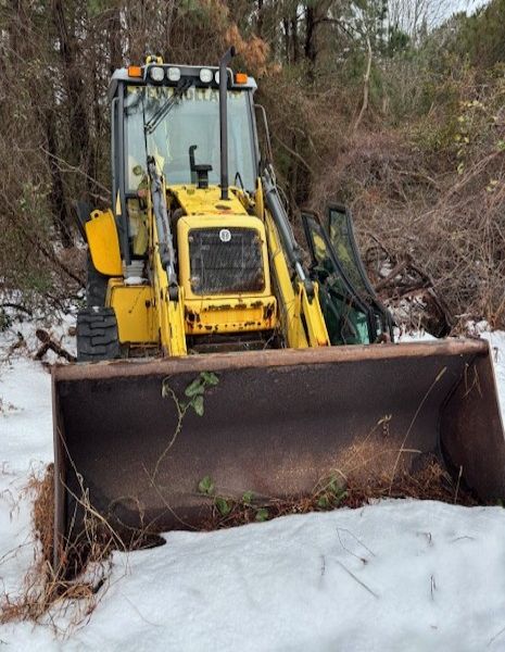 New Holland backhoe