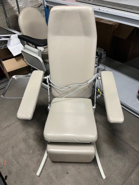 (2) POWERED BLOOD DRAW CHAIRS