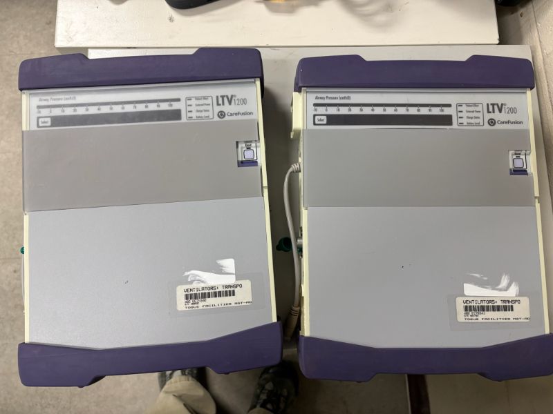 (2) Portable Ventilators