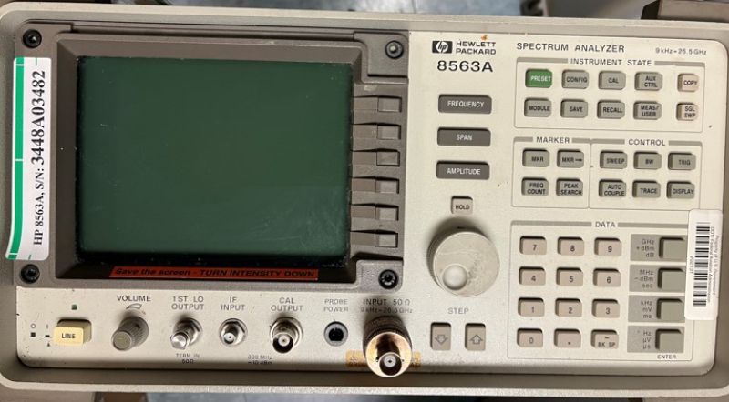 HP SPECTRUM ANALYZER