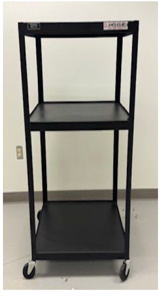 3-Shelf AV Cart
