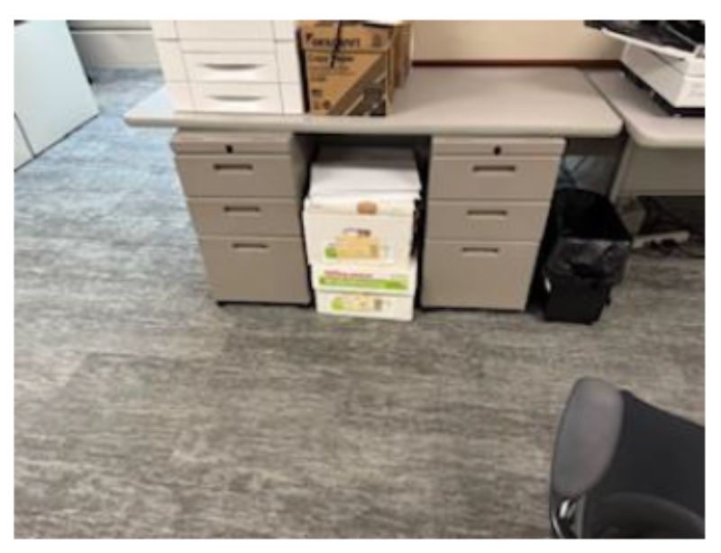 3-Drawer Pedestal Cabinets