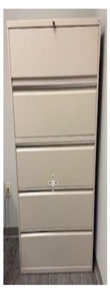 Metal 5-Drawer Cabinet