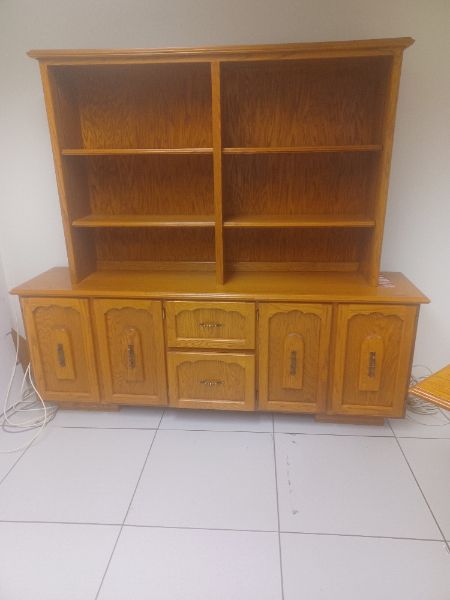 BOOKSHELF WITH CABINET