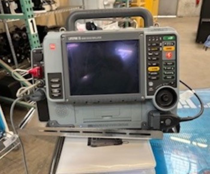 LifePak Defibrillator with Cart