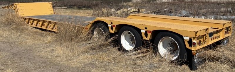 2002 Load King 403-DFP Flatbed Trailer