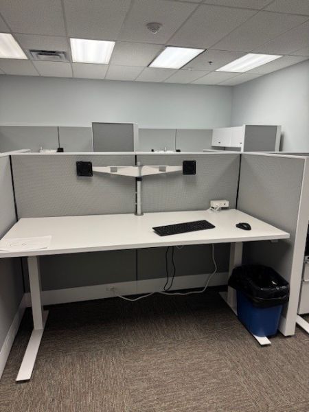 6' x 8' Office Workstations, Qty 3