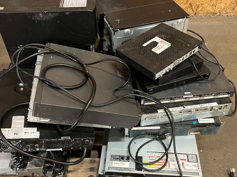 Routers, Servers, and APC Lot