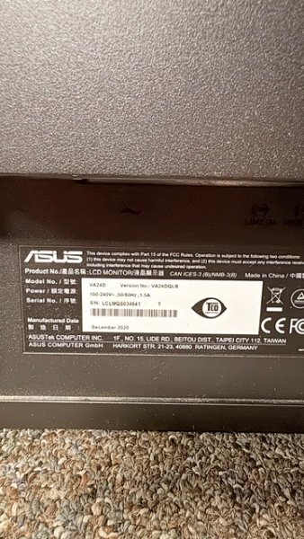 Asus Monitor — photo 1
