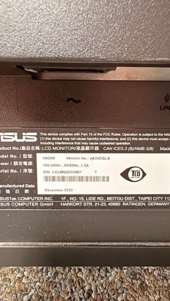 Asus Monitor — photo 1