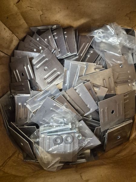 Ribbed Aluminum Sign Saver Plates