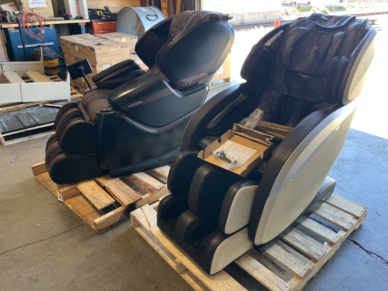 (2) Electric Massage Chairs