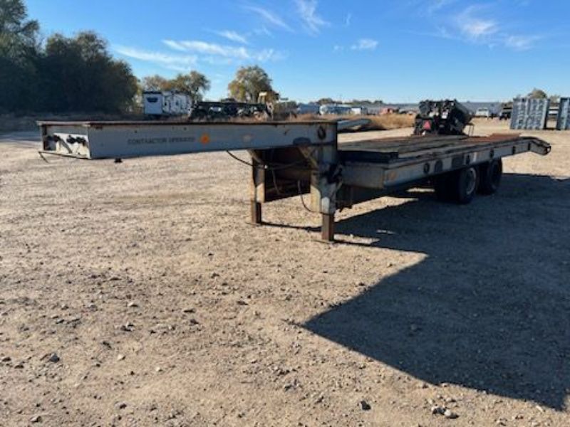 1967 20 Ton Wisconsin Flat Bed Trailer