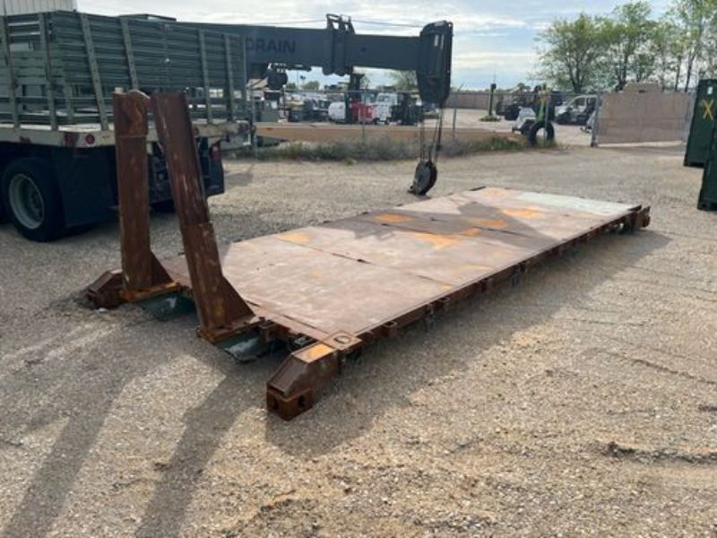 Flat Bed Roll-off Container