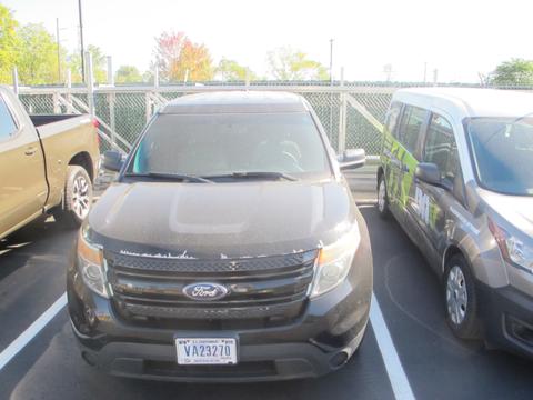 Ford Explorer Police vehicle