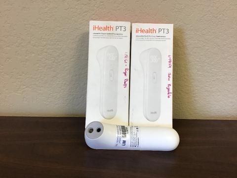INFRARED NO TOUCH FOREHEAD THERMOMETERS-3 EA
