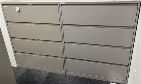 One Lot of Filing Cabinets (Est 12 ea)