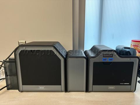 ID Badge Printer & Laminating Camera