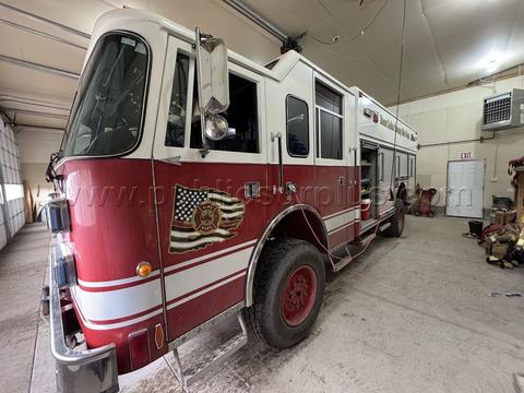 Pierce 4X4 heavy duty rescue truck