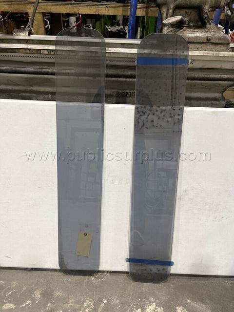 Gillig Transit Bus Door Glass - 7 Pieces + Bonus Plexiglass Panels