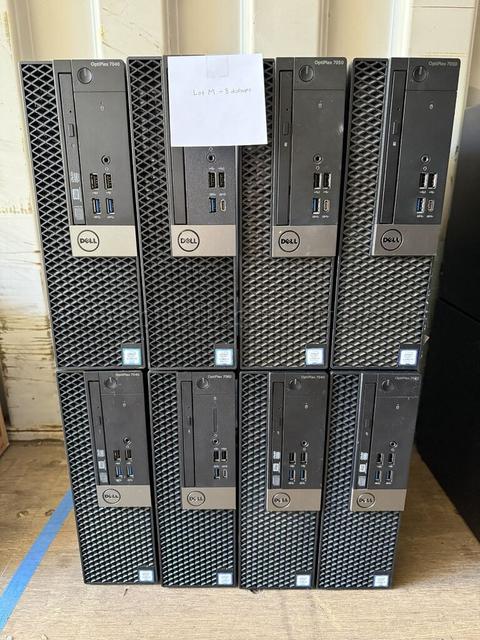 8 Dell OptiPlex Business-class Desktop Computer (Lot M)