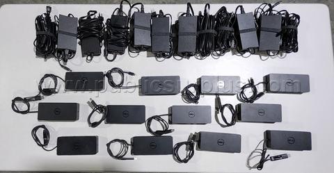 LOT OF 12 DELL DOCKING STATIONS