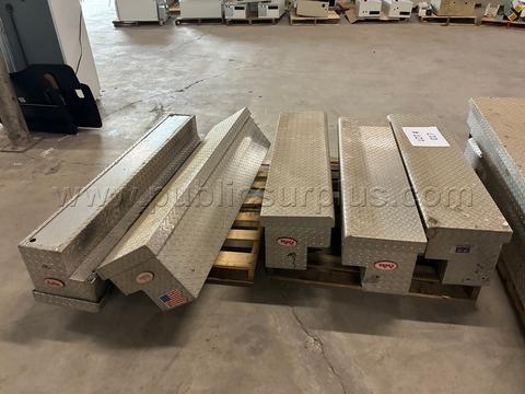 Lot # 17 - 5 RKI Metal Tool Chests