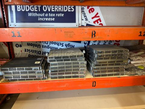 Cisco 3750X switches