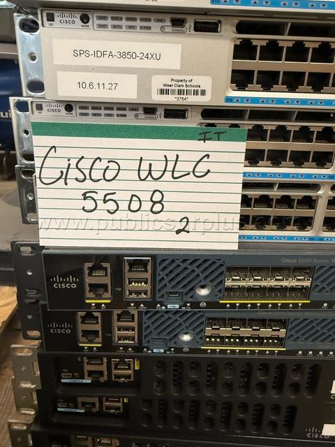 Cisco WLC 5508 Wireless LAN controller (Lot of 2)