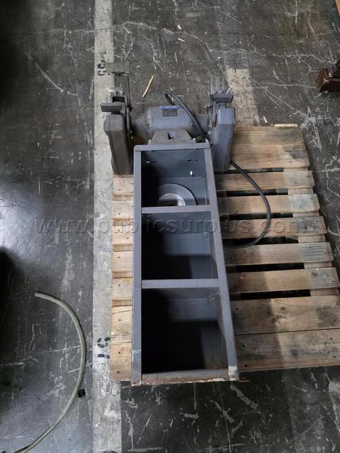 BALDOR 1021W 10" BENCH GRINDER, 1.5HP, 3PH, 208-230/460V