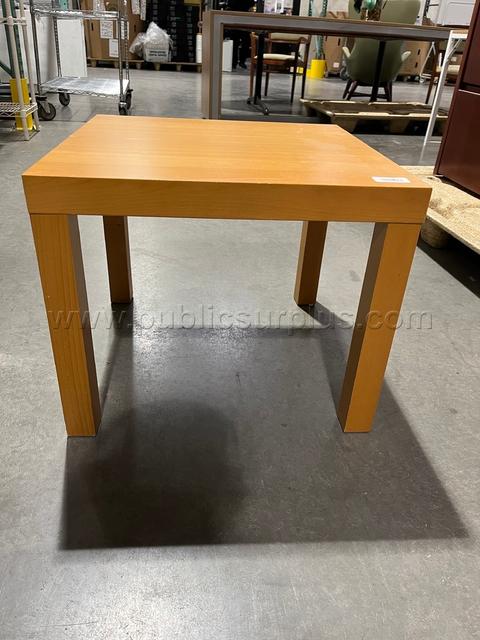 Small Wood End Table-FFF6-DM