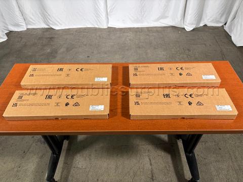 Lot of (4) HP Wired Keyboards - 2822