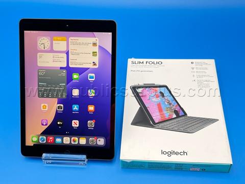 1 Apple iPad with Keyboard Case- Shipping $14.99 /RA